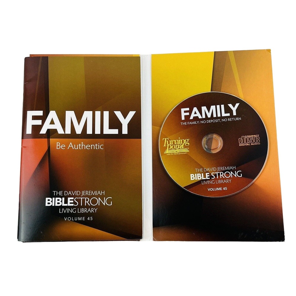 BibleStrong Volume 45 Family CD & Booklet Dr. David Jeremiah Living Library